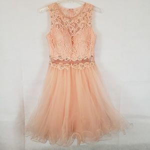 Formal chiffon dress
